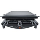 Steba RC 3 plus 8 personne(s) 1450 W Noir, Chrome, Raclette Noir, 1450 W, 360 mm, 360 mm, 140 mm, 9,4 kg