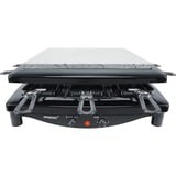 Steba RC 3 plus 8 personne(s) 1450 W Noir, Chrome, Raclette Noir, 1450 W, 360 mm, 360 mm, 140 mm, 9,4 kg