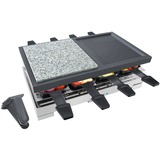 Steba RC 88 8 personne(s) 1200 W, Raclette Acier inoxydable/Noir, 1200 W, 140 mm, 240 mm, 405 mm, 6,5 kg