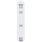 Steba WK 11 bouilloire 1,7 L 2200 W Blanc Blanc/en acier inoxydable, 1,7 L, 2200 W, Blanc, Plastique, Acier inoxydable, Thermostat réglable, Indicateur de niveau d'eau