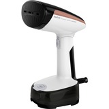 Tefal DT303 Défroisseur vapeur portatif 120 L 1300 W Noir, Or rose, Blanc, Fer à vapeur Blanc/Noir, Défroisseur vapeur portatif, 120 L, 0,25 min, Noir, Or rose, Blanc, Boutons, 19 g/min