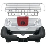 Tefal EasyGrill Adjust Red BG90E5, Barbecue Noir/Rouge