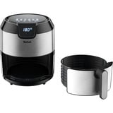 Tefal Easy Fry EY401D Unique 4,2 L Autonome 1500 W Friteuse d’air chaud Noir, Acier inoxydable, Friteuse à air chaud Acier inoxydable/Noir, Friteuse d’air chaud, 4,2 L, 1,2 kg, 80 °C, 200 °C, 6 personne(s)