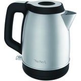 Tefal KI280D bouilloire 1,7 L 2400 W Noir, Acier inoxydable Acier inoxydable/Noir, 1,7 L, 2400 W, Noir, Acier inoxydable, Acier inoxydable, Indicateur de niveau d'eau, Sans fil
