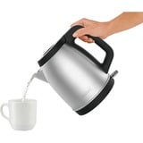 Tefal KI280D bouilloire 1,7 L 2400 W Noir, Acier inoxydable Acier inoxydable/Noir, 1,7 L, 2400 W, Noir, Acier inoxydable, Acier inoxydable, Indicateur de niveau d'eau, Sans fil