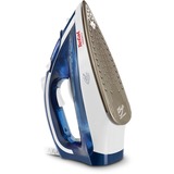 Tefal Maestro 2 FV184 Fer à repasser à sec ou à vapeur Semelle en céramique 2300 W Bleu, Fer à vapeur Bleu/Blanc, Fer à repasser à sec ou à vapeur, Semelle en céramique, 1,95 m, 115 g/min, Bleu, 35 g/min