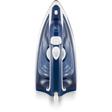 Tefal Maestro 2 FV184 Fer à repasser à sec ou à vapeur Semelle en céramique 2300 W Bleu, Fer à vapeur Bleu/Blanc, Fer à repasser à sec ou à vapeur, Semelle en céramique, 1,95 m, 115 g/min, Bleu, 35 g/min