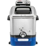 Tefal Oleoclean Pro FR 8040, Friteuse Acier inoxydable/Noir