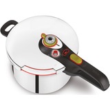 Tefal P2530738 autocuiseur pour cuisinière 6 L Noir, Acier inoxydable, Casserole acier inoxydable/Noir, 6 L, Vitrocéramique, Gaz, Halogène, Induction, Plaque étanche, Noir, Acier inoxydable, 22 cm, Acier inoxydable, 450 mm