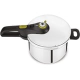 Tefal P2530738 autocuiseur pour cuisinière 6 L Noir, Acier inoxydable, Marmite Acier inoxydable/Noir, 6 L, Vitrocéramique, Gaz, Halogène, Induction, Plaque étanche, Noir, Acier inoxydable, 22 cm, Acier inoxydable, 6 personne(s)