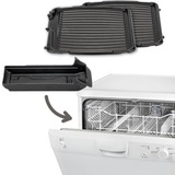 Tefal Ultra Compact 600 Classic GC3050, Grill à contact Argent/Noir