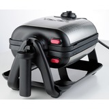 Tefal WM756D moule à gauffres 2 gauffre(s) 1200 W Noir, Acier inoxydable, Machine à gauffre Noir/Argent, 250 mm, 250 mm, 415 mm, 4,7 kg, 1200 W, 80 cm