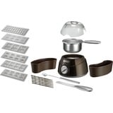 Unold 48667 appareil à chocolat 0,25 L Casserole, Fondue Marron/Argent, Casserole, 0,25 L, Marron, Argent, Plastique, 115 °C, 0,75 m