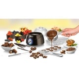Unold 48667 appareil à chocolat 0,25 L Casserole, Fondue Marron/Argent, Casserole, 0,25 L, Marron, Argent, Plastique, 115 °C, 0,75 m