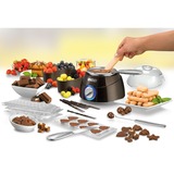 Unold 48667 appareil à chocolat 0,25 L Casserole, Fondue Marron/Argent, Casserole, 0,25 L, Marron, Argent, Plastique, 115 °C, 0,75 m