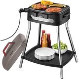 Unold 58580 barbecue et grill Barbecue/grill Kamado Dessus de table Electrique Noir, Gris, Acier inoxydable 2000 W Noir/gris, 2000 W, Barbecue/grill Kamado, Electrique, 1 zone(s), Dessus de table, Grille