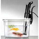 Unold 58915 machine sous-vide Thermoplongeur sous vide, Sous-Vide Garer Noir, Thermoplongeur sous vide, Noir, Acier inoxydable, 95 °C, Plastique, Acier inoxydable, Bouton, 60 h