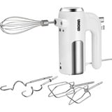 Unold 78710 mixeur Batteur à main 450 W Chrome, Blanc, Mélangeur à main Blanc/en acier inoxydable, Batteur à main, Chrome, Blanc, Batteur, Pétrisseur, Mélange, 1,15 m, Plastique, Acier inoxydable, 450 W