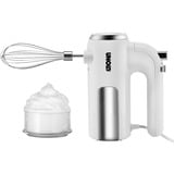 Unold 78710 mixeur Batteur à main 450 W Chrome, Blanc, Mélangeur à main Blanc/en acier inoxydable, Batteur à main, Chrome, Blanc, Batteur, Pétrisseur, Mélange, 1,15 m, Plastique, Acier inoxydable, 450 W