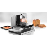 Unold 78826 trancheuse Electrique 100 W Noir, Argent Métal, Plastique Argent/Noir, Electrique, 2,3 cm, Noir, Argent, Métal, Plastique, 17 cm, 1,2 m