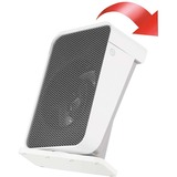 Unold 86450 appareil de chauffage Intérieure Gris, Blanc 2000 W Chauffage de ventilateur électrique, Radiateur soufflant Blanc/gris, Chauffage de ventilateur électrique, 70°, 2 h, 1,3 m, IP21, Intérieure