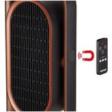 Unold 86535 appareil de chauffage Intérieure Noir, Marron 1800 W Chauffage de ventilateur électrique, Radiateur soufflant Noir/cuivre, Chauffage de ventilateur électrique, Vitrocéramique, 80°, 8 h, Intérieure, Sol
