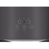 Unold 86535 appareil de chauffage Intérieure Noir, Marron 1800 W Chauffage de ventilateur électrique, Radiateur soufflant Noir/cuivre, Chauffage de ventilateur électrique, Vitrocéramique, 80°, 8 h, Intérieure, Sol