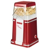 Unold Classic machine à popcorn Rouge, Argent, Blanc 900 W Rouge/Blanc, Rouge, Argent, Blanc, 100 g, Plastique, Boutons, 0,85 m, CE;REACH;LFBG;ROHS