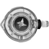 Unold Edel 1,5 L Mélangeur de table 500 W Noir, Acier inoxydable, Transparent, Blender Acier inoxydable/Noir, Mélangeur de table, 1,5 L, Fonction d'impulsion, Pileur de glace, 0,9 m, 500 W