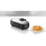 Unold PANCAKE-MAKER American 48165, Pancakemaker Acier inoxydable brossé/Noir