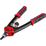 VIGOR Pistolet de rivetage Noir/Rouge