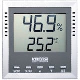 6011000 hygromètre et psychromètre Intérieure Hygromètre électronique Argent, Thermomètre