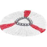 Vileda Turbo 2in1, Serpillère Blanc/Rouge, Tête de serpillère, Rouge, Blanc, Microfibre, Polyamide, 1 pièce(s), 160 g, 300 mm