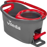 Vileda Turbo EasyWring & Clean Box, Serpillère Noir/Rouge