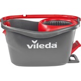 Vileda Turbo EasyWring & Clean Complete, Serpillère Noir/Rouge