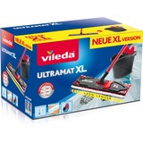 Vileda Ultramat XL Universal Box, Serpillère Noir/Rouge