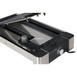 WMF 0415330011 Grill Rectangulaire Electrique Noir, Acier inoxydable 2000 W barbecue électrique Noir/en acier inoxydable, 2000 W, Grill, Electrique, 270 x 410 mm, Rectangulaire, Noir, Acier inoxydable