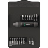 Wera 05072017001 embout de tournevis 16 pièce(s), Visseuse à choc Noir, 16 pièce(s), Hex (métrique), Phillips, Torx, PH 2,PH 3,PH 4, 2,5,6,7,8 mm, TX30,TX40,TX45,TX50, CE, GS, DVE