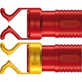 Wera 1440/1442 Jeu d’agrippe-vis, Support pour lames cylindriques et hexagonales de 4,5 à 6,0 et de 6,0 à 8,5 mm