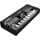 Wera 6 Jeu cliquet Zyklop Speed 1/2", Set d'outils Noir/Vert, 28 pièces