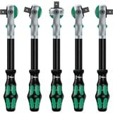 Wera 6 Jeu cliquet Zyklop Speed, à emmanchement 1/4", Set d'outils Hexagone, hexagone intérieur, TORX, Cruciformes PH/PZ