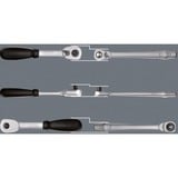 Wera 8100 SA 11 Zyklop Jeu de cliquets métalliques, 28 pièces, Set d'outils Levier à cliquet, entraînement 1/4