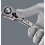Wera 8100 SA 11 Zyklop Jeu de cliquets métalliques, 28 pièces, Set d'outils Levier à cliquet, entraînement 1/4