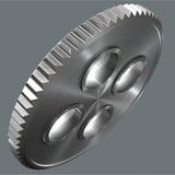 Wera 8100 SA 11 Zyklop Jeu de cliquets métalliques, 28 pièces, Set d'outils Levier à cliquet, entraînement 1/4