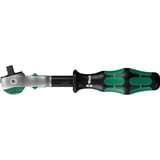 Wera 8100 SA 2 Jeu cliquet Zyklop Speed à emmanchement 1/4", Set d'outils Noir/Vert, Ensemble de clés à douille, 42 pièce(s), Noir, Chrome, Vert, CE, Manche de clé