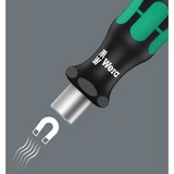 Wera 813 Porte-embouts, Tournevis Noir/Vert, 78mm