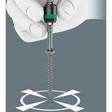 Wera 846/8 Jeu d'embouts pour fraises, Set d'embouts de vissage Noir/Vert, 8 pièces