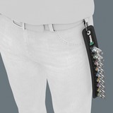 Wera Belt B 3 TORX HF clé de bricolage, Clés mixtes à cliquet Noir/Argent, Socket set, 3/8", Métrique, 9 tête(s), 40,10,15,20,25,27,30,45,50 mm
