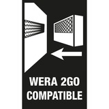 Wera Boîte à outils 2go 2, Sac Noir