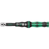 Wera Click-Torque A 5 Nm, Clé de couple de rotation Noir/Vert, Clé dynamométrique à cliquet, Nm, Mécanique, 1/4", 2,5 - 25 N·m, Noir/Vert